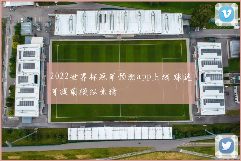 2022世界杯冠军预测app上线 球迷可提前模拟竞猜