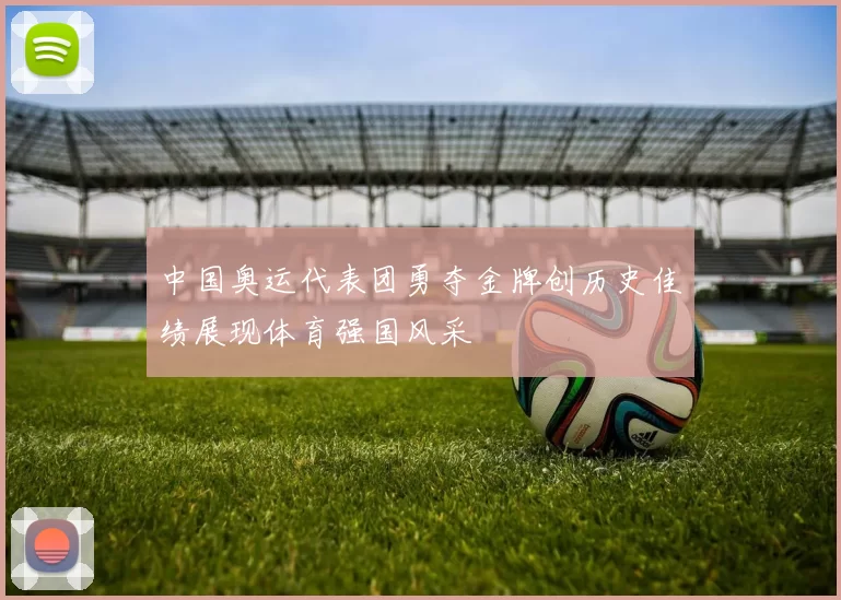 中国奥运代表团勇夺金牌创历史佳绩展现体育强国风采